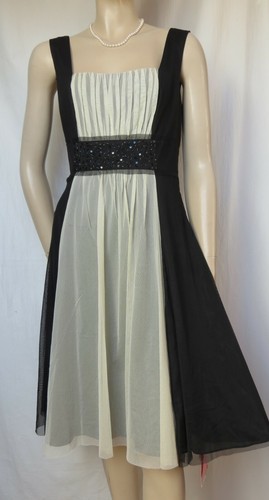 Festliches kleid schwarz - 38,