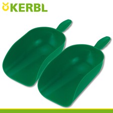 Kerbl 2 x Futterschaufel grün