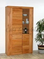 Massivholz Vitrinenschrank