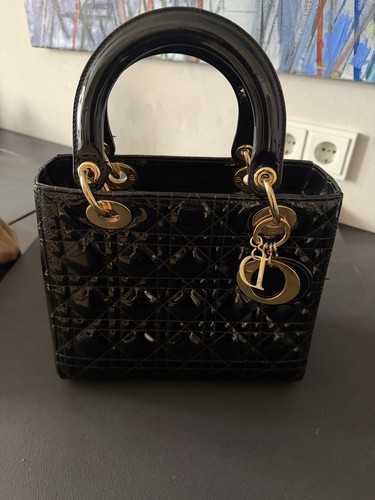 Christian dior quilted patent - dior,