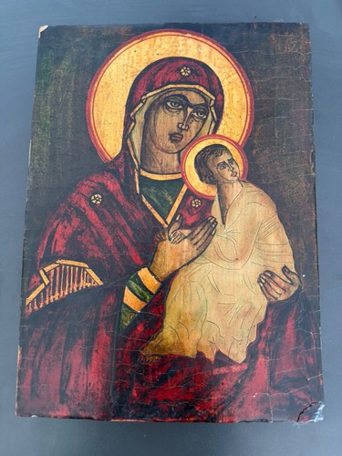 Alte orthodoxe ikone madonna - alte,