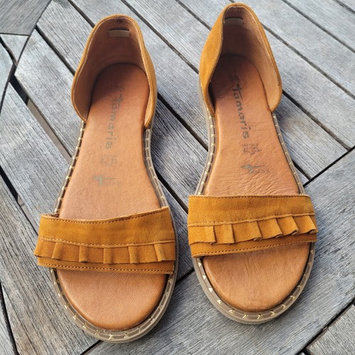 Tamaris riemensandalette leder - tamaris,