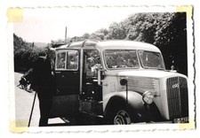 Fotografie Bus Opel Blitz, Omnibus - Reisebus mit Panorama-Dach 