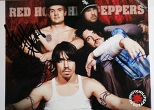 Red Hot Chili Peppers Autogramm 13x18 cm