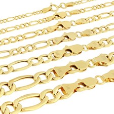 14K Gelbgold 2mm- 7.5mm Figaro