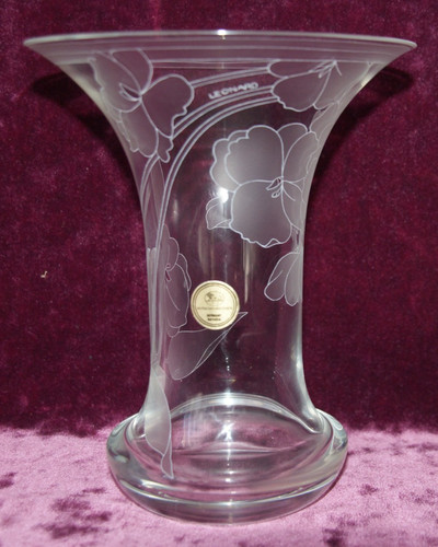 Hutschenreuther glas vase - hutschenreuther,