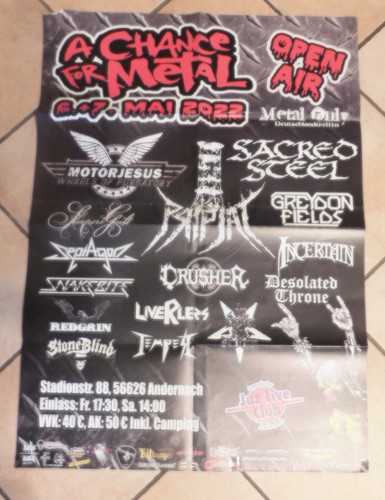 Achance metal 2022 open - fr,