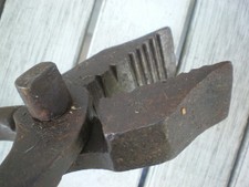 seltene antike Zange Kneifzange Schuster Werkzeug Schusterzange geschmiedet