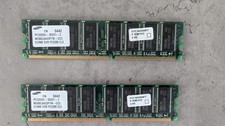RAM DDR; 2×512MB (1GB) -