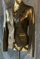 R.Rodhschild, Edler Damen Blazer aus Echtleder – Gr. 38 – Neuwertig