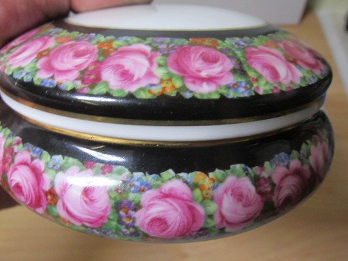 Jugendstil deckeldose rosen - jugendstil,