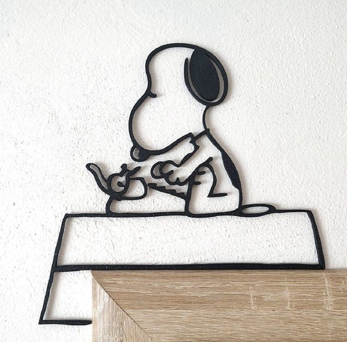 Snoopy woodstock wanddeko - snoopy,