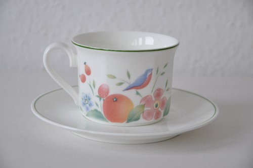 Kaffeetasse mit untertasse - 1x,