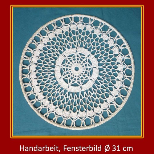 Fensterbild,Handarbeit,gehäke