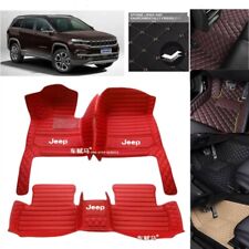 Fußmatten Für JEEP Commander Compass Teppiche Automatten (Bj.2006-2025) Luxus