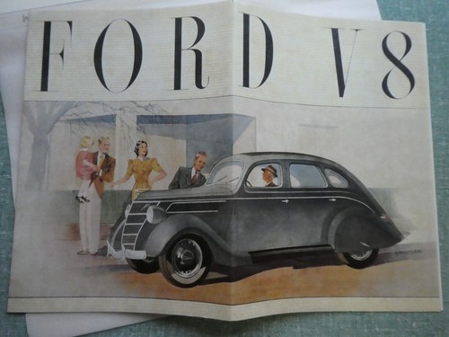 Ford prospekt 1935 - prospekt,