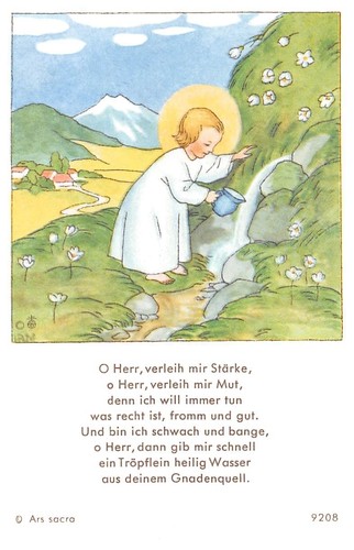 Fleißbildchen heiligenbild - fleißbildchen,