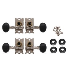 Stimmwirbel Stimmgeräte Maschinenköpfe 2R 2L für 4-saitige Ukulele Gitarrenteile5169
