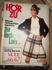Hörzu Zeitschrift 36/1966 (3.–9. Sept. 1966) • Mode 66/67 • Die Hochzeits-Lady •