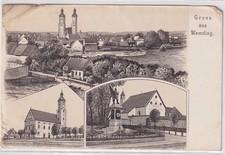 73054 Ak Gruss aus Wemding