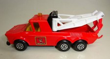 Matchbox Superking K-11C GMC Pick-up Truck rot & schwarz "Falck" top