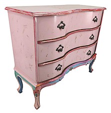 Extravagante Design-Kommode "ROSALIE"  Vintage  Antik  Chippendale Mid Century