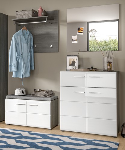 Garderobe set teilig in - set,