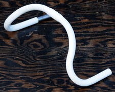 White Fixie Track Bike DropBar