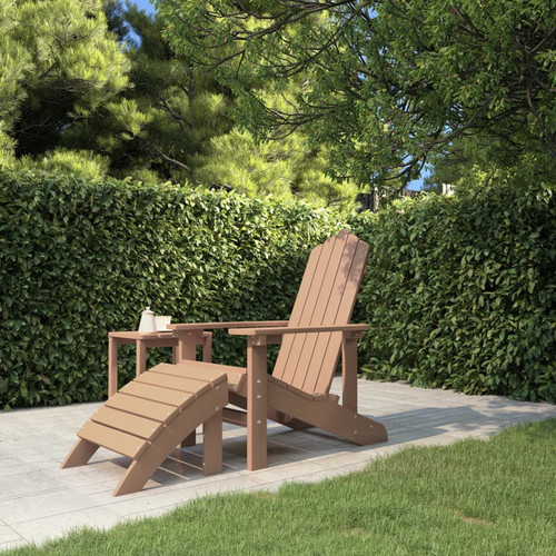 Adirondack stuhl hdpe braun - adirondack,