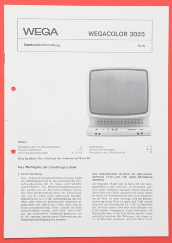 Wega wegacolor 3025 - wega,