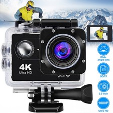Action Cam 4K WIFI EIS UHD Sport Aktion Wasserdicht Kamera Helm Go pro 1080p