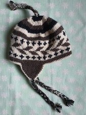 Warme Mütze   Chillouts   Damen / Herren  100% Wolle    Made in Nepal    neu