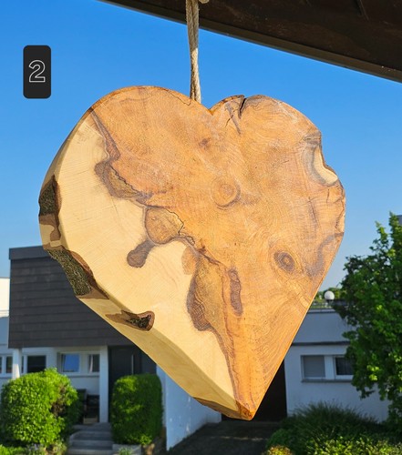 Holz herz deko sehr - herz,