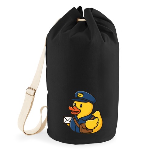 Seesack quietscheente postbote - seesack,