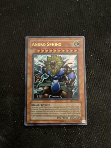 Yugioh card andro - card,