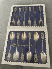 6 Teelöffel  + 6 Kuchengabeln Antico 100 Hildesheimer Rose