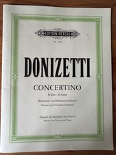Notenheft Donizetti Concertino