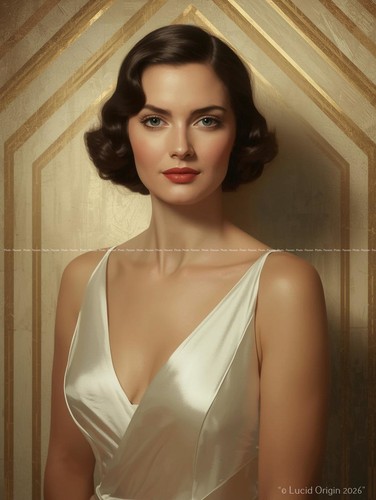Damen glamour kunst art - damen,