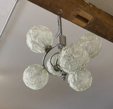 Antike Deckenlampe, Space Age, Sputnik Lampe, Vintage 60er/70er Jahre