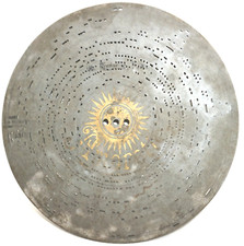 Amorette Platte Nr. 6378- 30,5cm 12" Orgel music box disc Blech