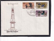 °DDR Historische Kutschen FDC Mi 2149-50+52, Berlin 27.07.76