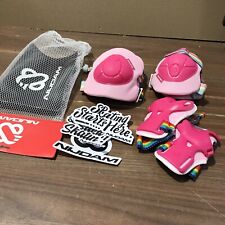 Nijdam Schutzset, Kinder, Knieschutz, Ellenbogenschutz, Pink (Z)