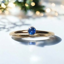 Vorsteckring 9 kt massiv