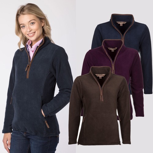 Ladies overhead fleece hoody - overhead,