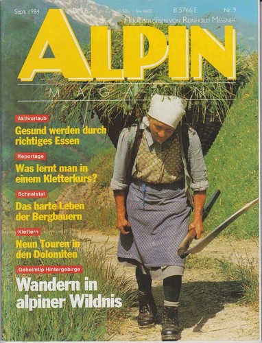 Alpin september 1984 für - alpin.,