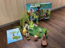 Playmobil 4199 Feenkönig in Blumengarten mit Original Karton und Beschreibung 