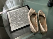 Miu Miu Ballerinas gold