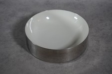 Schale Edelstahl und Emaille