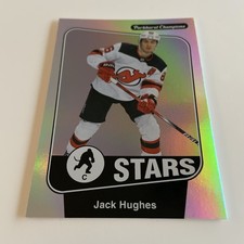 NHL Card-Jack Hughes-Rainbow Foilboard-Parkhurst Champions 2024-25-Devils