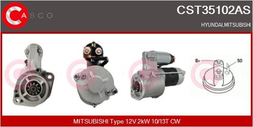 Cst35102as casco starter für - casco,